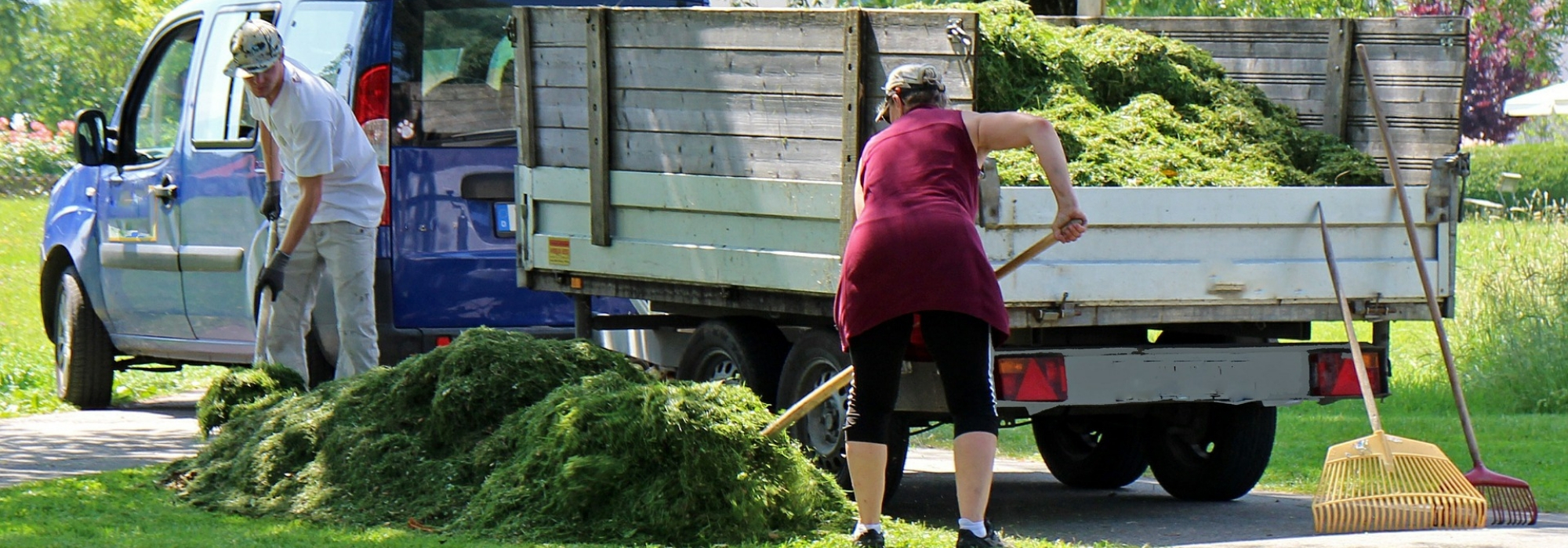 Grünabfälle: Recycling und Verwertung im Garten
