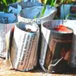 Paper Potter oder Papier-Topfpresse