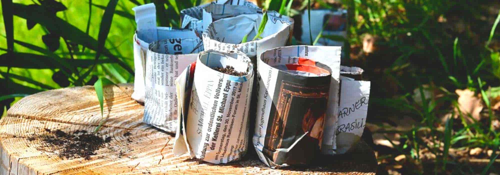 Paper Potter oder Papier-Topfpresse