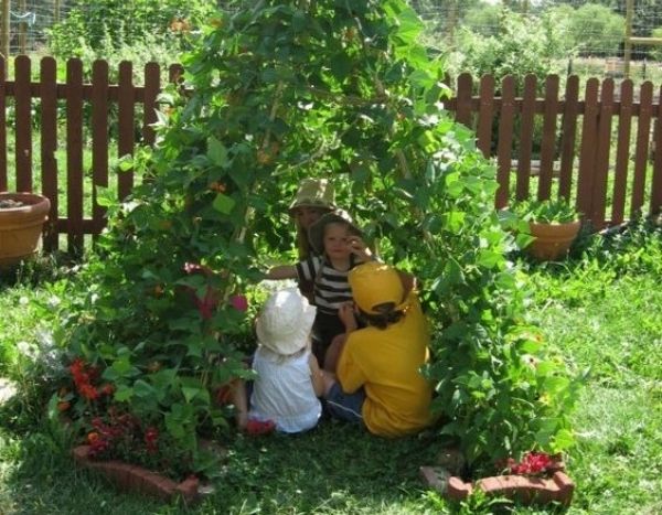 Bohnentipi: Ein einfaches Gartenprojekt für Kinder