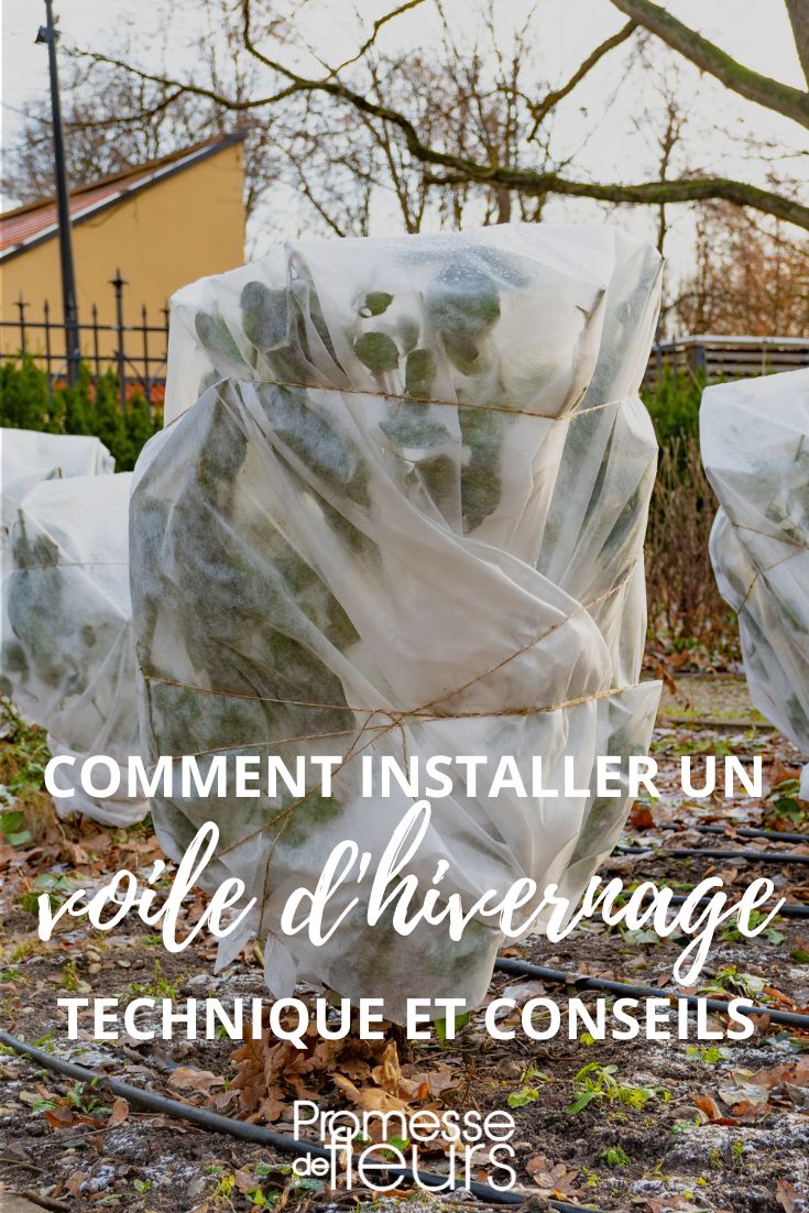 Wie installiert man ein Wintervlies?