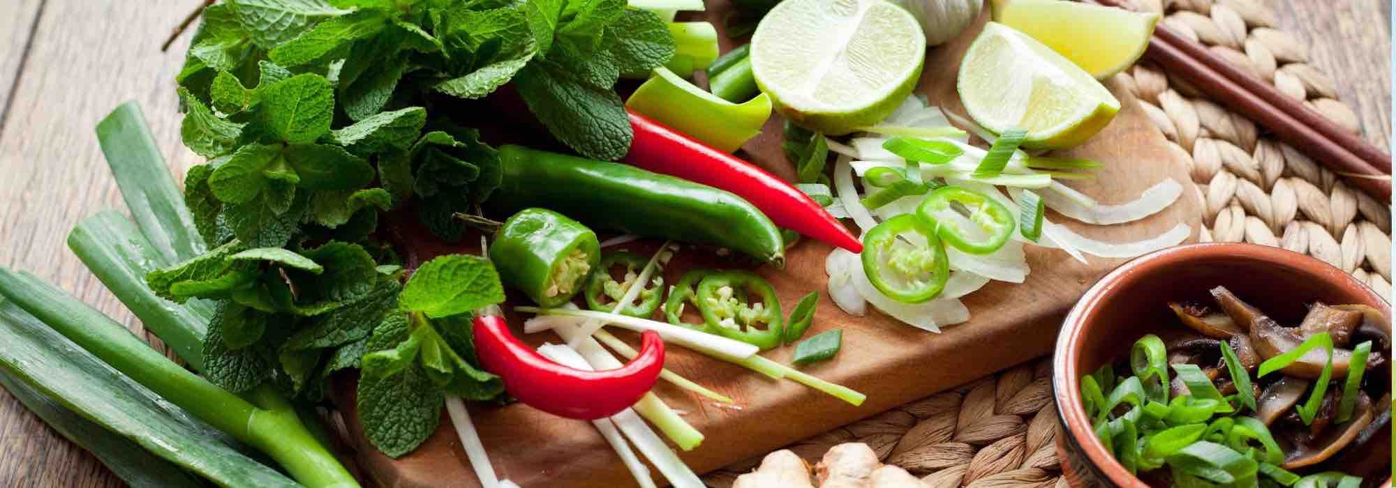 9 Kräuter für die asiatische Küche