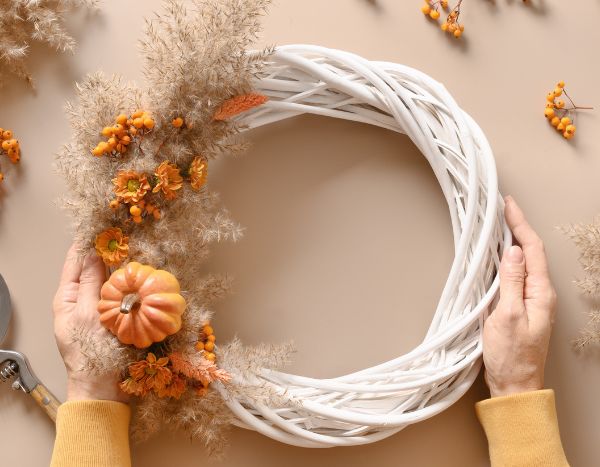 Herbstkranz selber machen?