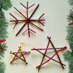 Schöne Zweigsterne für den Weihnachtsbaum basteln