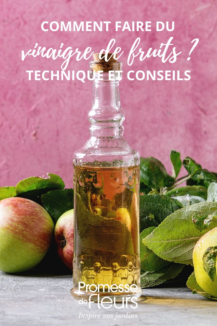 Flasche mit Apfelessig