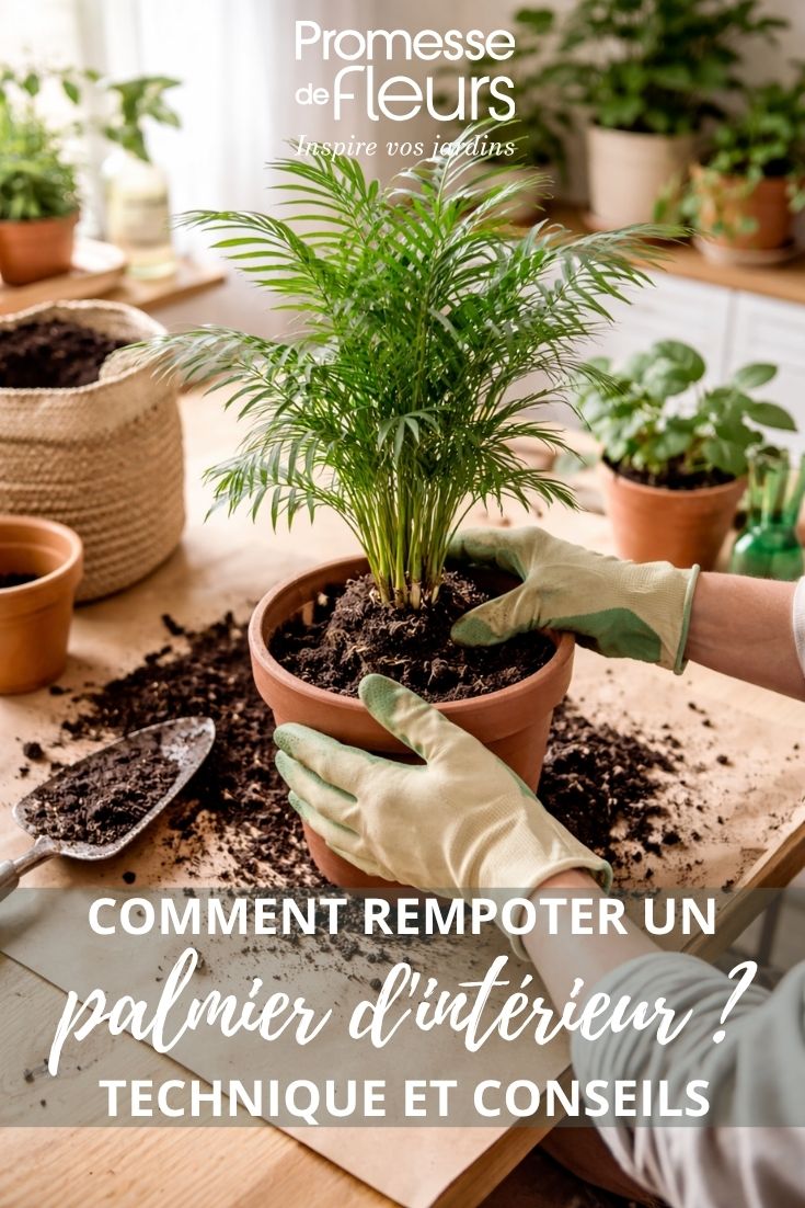 Umtopfen einer Mexikanischen Bergpalme – kleine Zimmerpalme