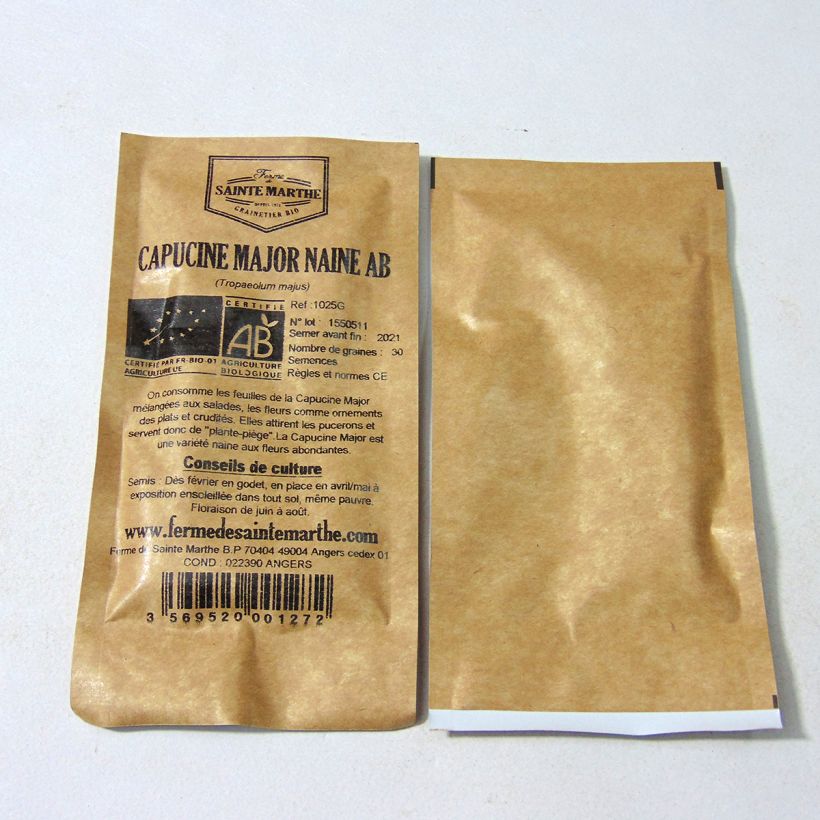 Example of Große Kapuzinerkresse Tom Pouce per pack of 30 seeds as you get