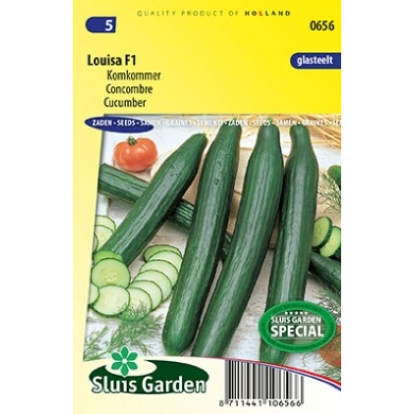 Example of Salat-Gurke Louisa F1 per pack of 7 seeds as you get