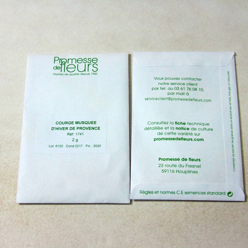 Example of Moschus-Kürbis Musquée d'hiver de Provence (Samen) per pack of 12 ? 15 seeds (2g) as you get