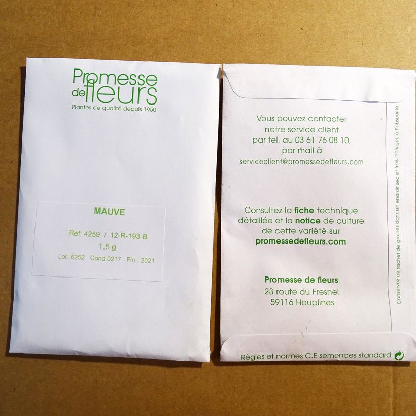 Example of Wilde Malve (Samen) - Malva sylvestris per pack of 450 seeds (1,5g) as you get