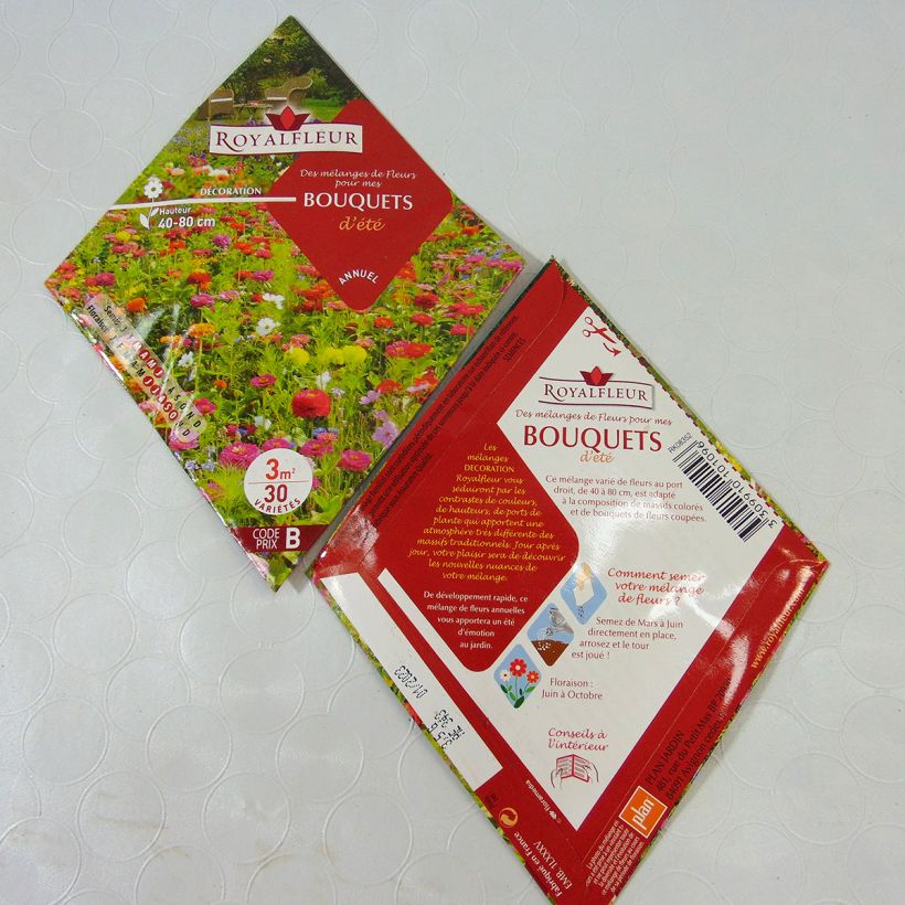 Example of Mischung für Blumenbeet - Blumen für Sträuße - Beutel 3 m2 per 3.5 g seed pack as you get