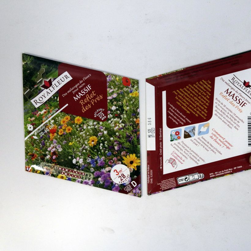 Example of Mischung für Blumenbeet im Wiesenstil - Beutel für 3 m2 per 3.5 g seed pack as you get