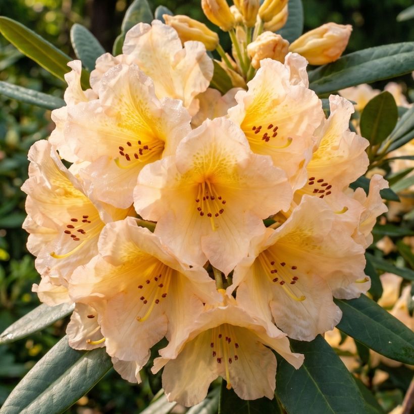 Rhododendron Tortoiseshell Yellow (Blüte)