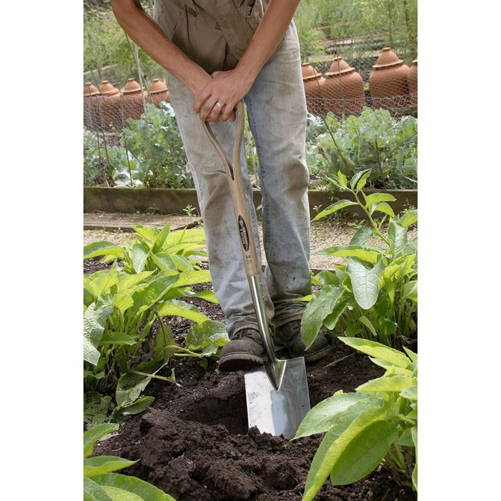 Traditioneller Spaten mit englischem Griff von Spear & Jackson