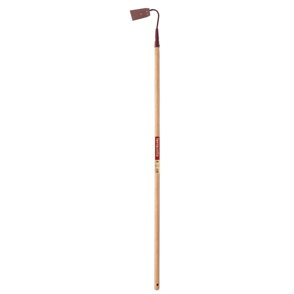 Nanterre 14 cm Terrakotta Gartenhacke mit Holzgriff und Leborgne-Kopf