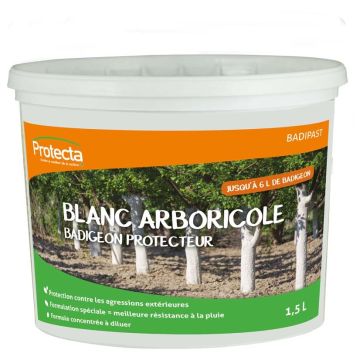 Konzentriertes Weißanstrichmittel Protecta UAB, Eimer 1,5 L