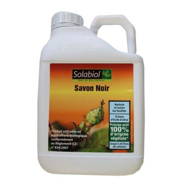 Konzentrierte schwarze Seife Solabiol 4-Liter-Kanister